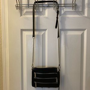 Rebecca Minkoff Panama Black Leather Crossbody Bag